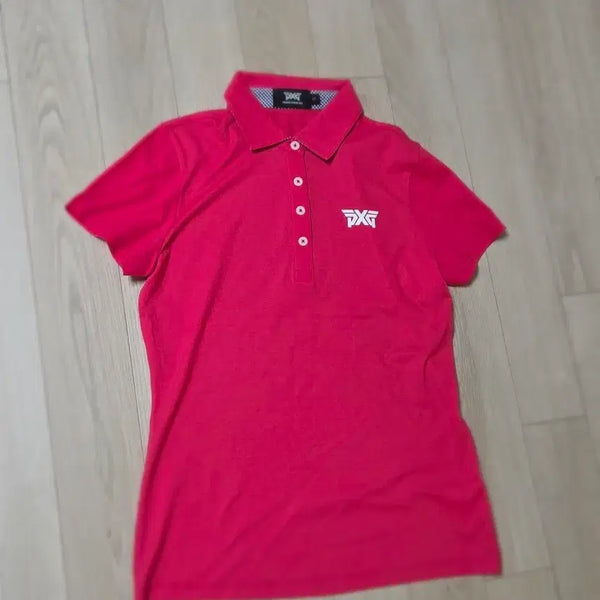 [BUNJANG] PXG Women's Short Sleeve Polo Shirt Pink / PXG 여성 반팔 카라티 핑크