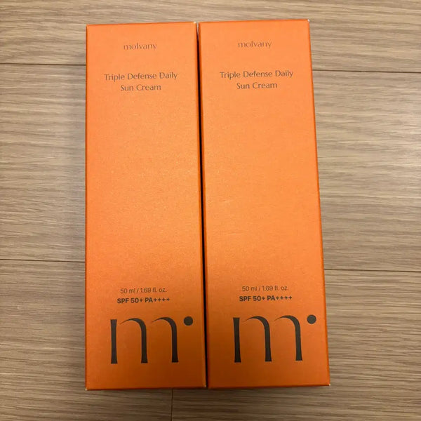 [BUNJANG] Molvany Triple Defense Daily Sun Cream / 몰바니 트리플 디펜스 데일리 선크림