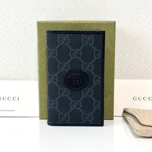 [BUNJANG] Gucci GG Interlocking Card Wallet / [P급/정품] 구찌 GG 인터로킹 카드지갑