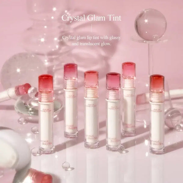 [BUNJANG] Clio Crystal Glam Tint (Japan Exclusive) - Pure Peach & Soft Peach / (새상품)일본 한정 클리오 크리스탈 글램틴트 100호/101호