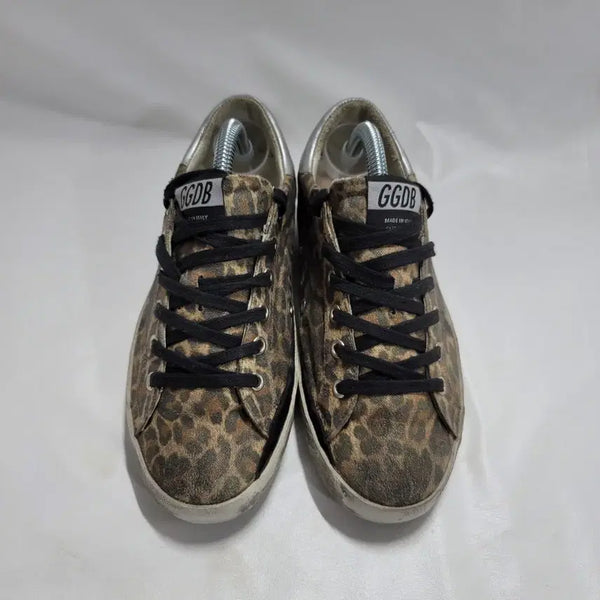 [BUNJANG] Golden Goose Leopard Print Sneakers (Women's) / 골든구스 호피스니커즈/여성(230)/w2328