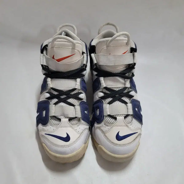 [BUNJANG] Nike Air More Uptempo Knicks Men's Sneakers (255) / 나이키 에어 모어 업템포닉스/남성(255)/w2332
