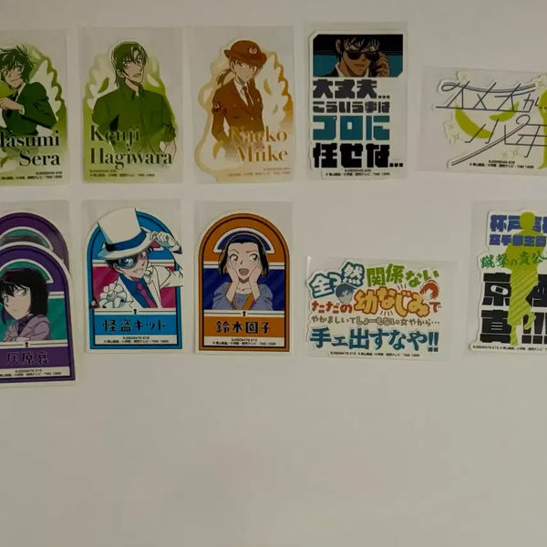 [BUNJANG] Detective Conan Mobile Sticker Collection (Parts 4-5) / 명탐정코난 모바일 스티커 컬렉션 4~5탄 판매합니다