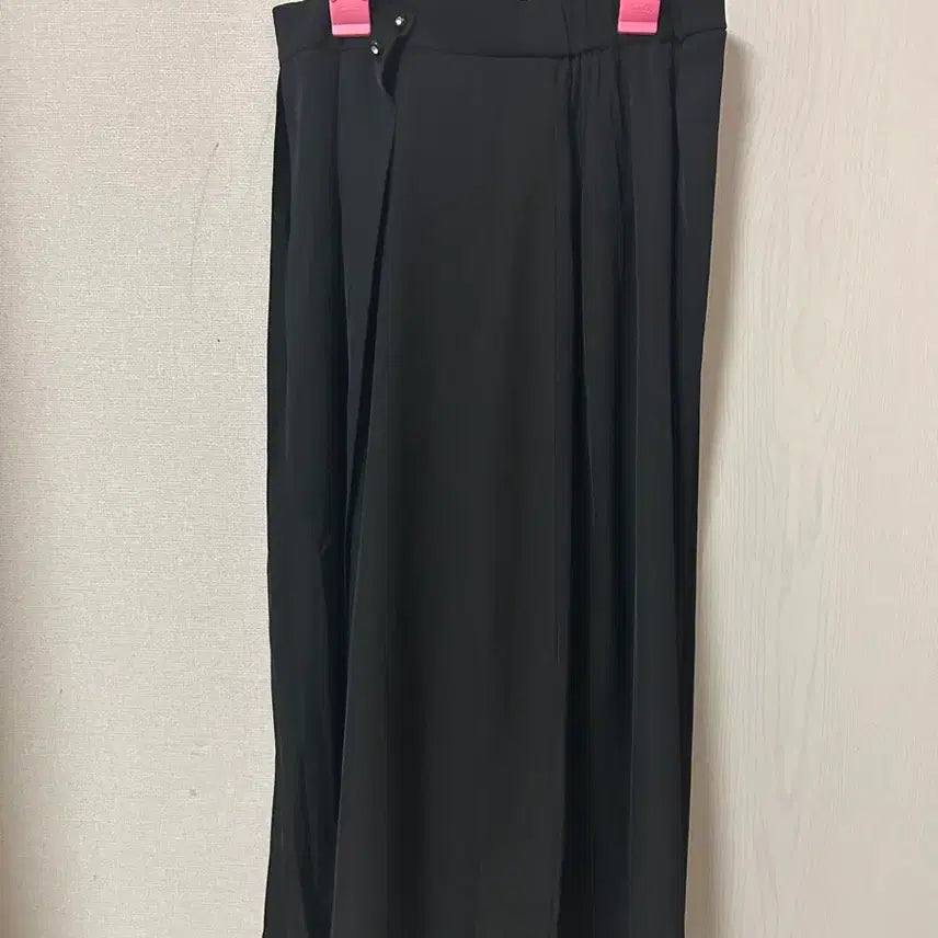[BUNJANG] Black Flare Long Skirt / 블랙 플레어 바지