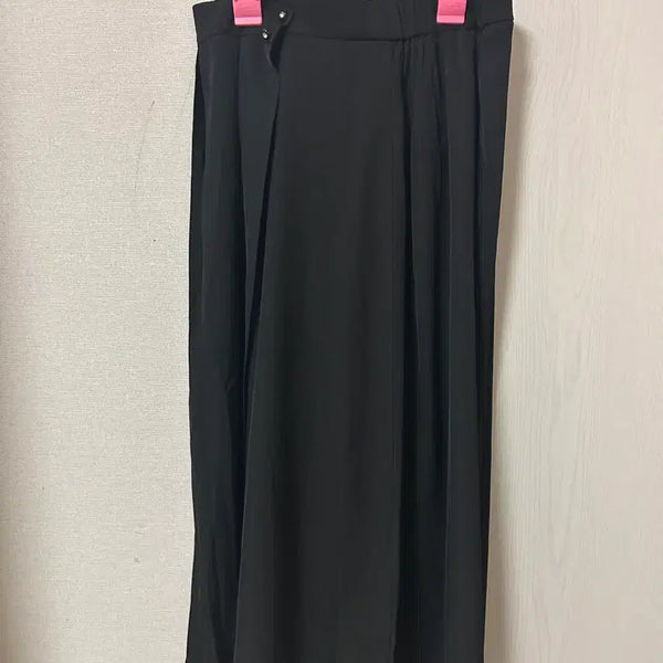 [BUNJANG] Black Flare Long Skirt / 블랙 플레어 바지