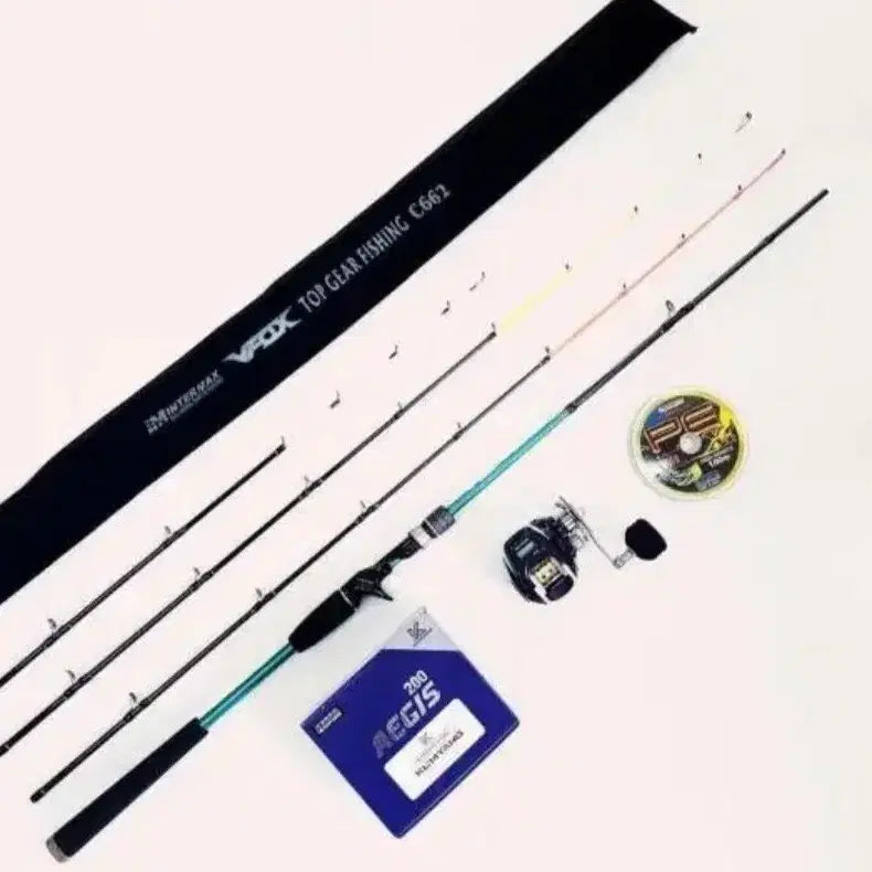 [BUNJANG] Intermax Multi-Lure Rod Set with Depth Check Reel / (639)한치.쭈꾸미.갑오징어,준내만갈치루어대(초릿대3개)+수심체크릴+줄