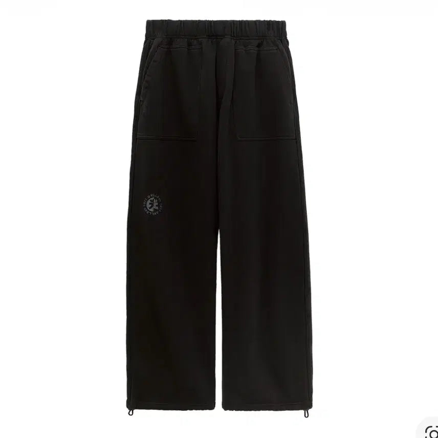 [BUNJANG] Polilu 1011 Bleached Black Fatigue Sweatpants / 1) 폴리테루 1011 퍼티그 스웨트팬츠 1.2v 블리치드 블랙