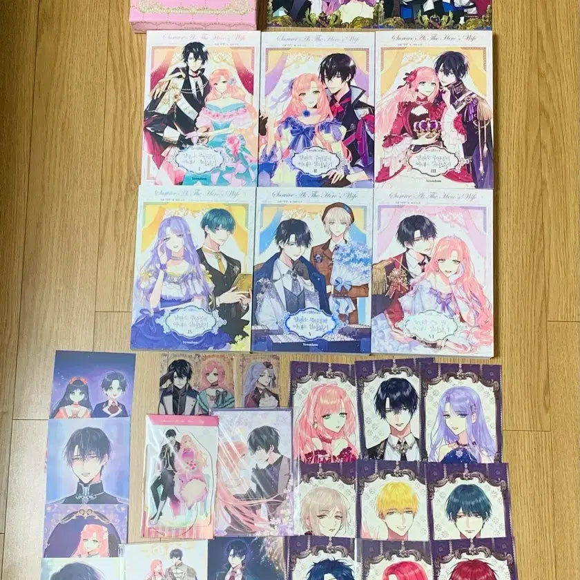 [BUNJANG] Surviving as the Wife of the Novel's Male Lead Volumes 1-6 Bundle Set / (초판/한정판)양판소 주인공의 아내로 살아남기 1 - 6 일괄 판매