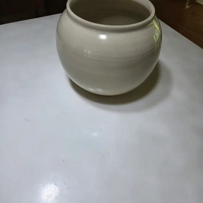 [BUNJANG] Antique White Porcelain Jar / 중후한 백자 항아리 돈복이 들어오는 귀물