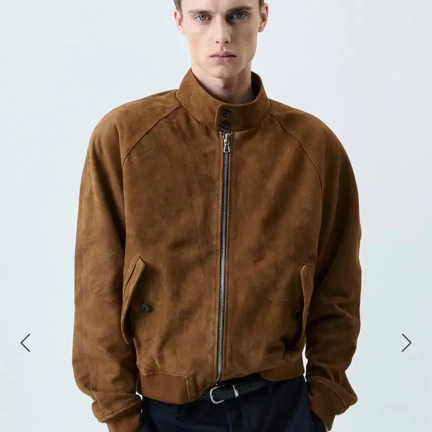 [BUNJANG] SAVAGE Suede Harrington Jacket 26SS / 세비지 스웨이드 해링턴 자켓 26SS