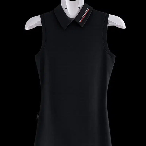 [BUNJANG] Mark &ロナ Sleeveless Golf T-Shirt Black / 마크앤로나 여성 민소매 골프 티셔츠 블랙