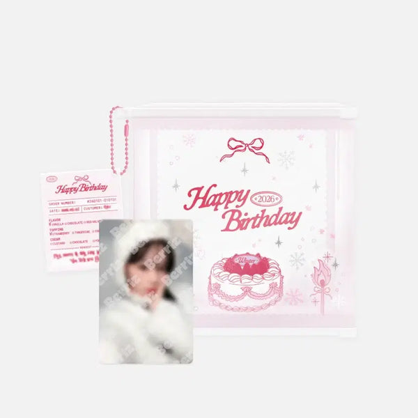 [BUNJANG] aespa Winter Birthday Goods Set Unsealed Photocard + Acrylic Cake Box / 에스파 윈터 생일 굿즈 세트 단순개봉 양도 포카+아크릴 케이크 박스