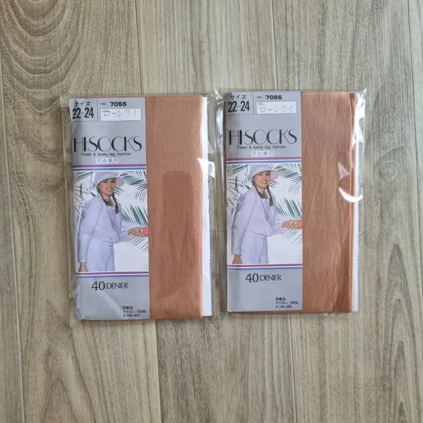 [BUNJANG] HISOCKS 40 Denier Over-the-Knee Stockings (2 Pair Bundle) / 일본수입 브랜드 HISOCKS 하이삭스 스타킹 40데니아 2장 일괄