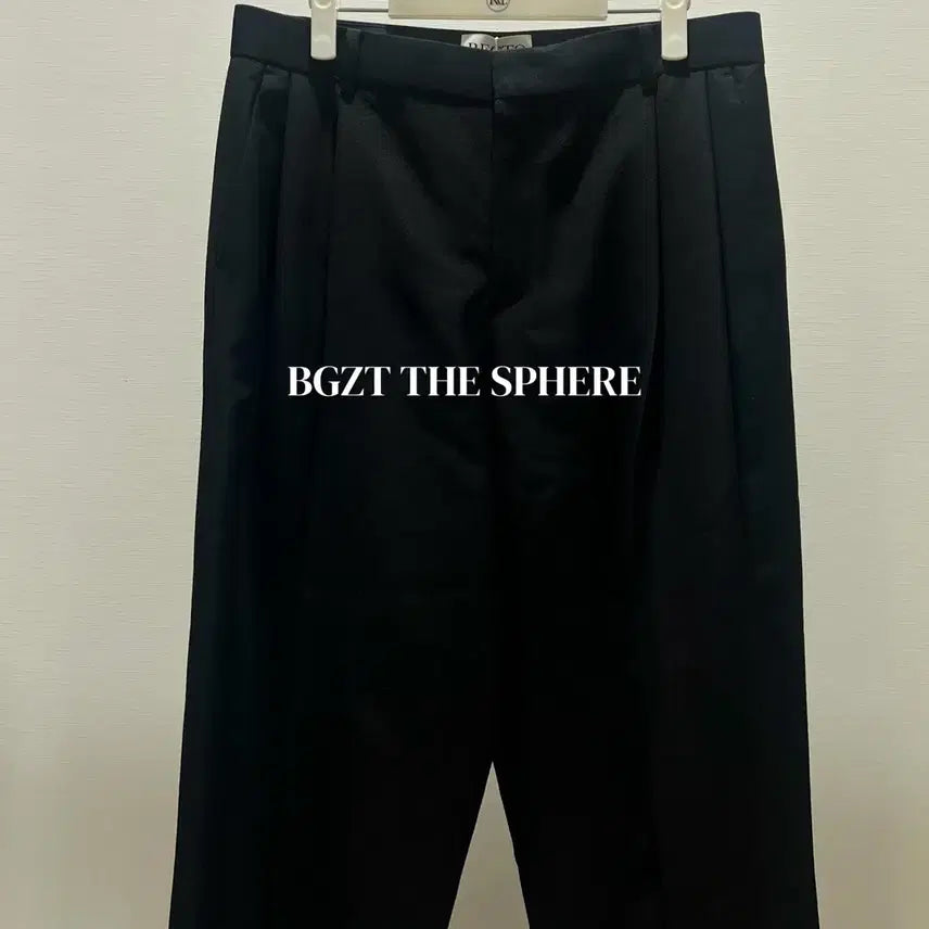 [BUNJANG] Recto 26SS Two-Tuck Double Pleats Suit Pants Black / 렉토 26SS 투턱 더블 플리츠 수트 팬츠 슬랙스 블랙