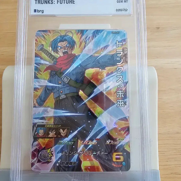 [BUNJANG] Dragon Ball Heroes Japan Trunks Grade 10 Card / [긴급할인] 2018 드래곤볼 히어로즈 일판 트랭크스 등급카드