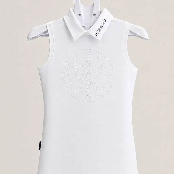 [BUNJANG] Mark &ロナ Golf Wear Women's Sleeveless Top / 마크앤로나 골프웨어 여성 나시티 S,XS