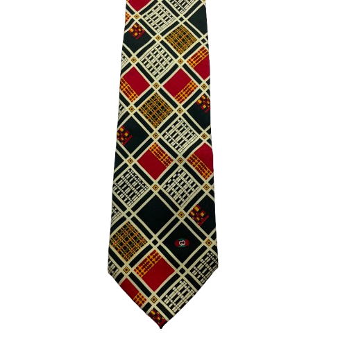 [BUNJANG] Gucci Pattern Necktie / 887) (GUCCI) 구찌 패턴 넥타이