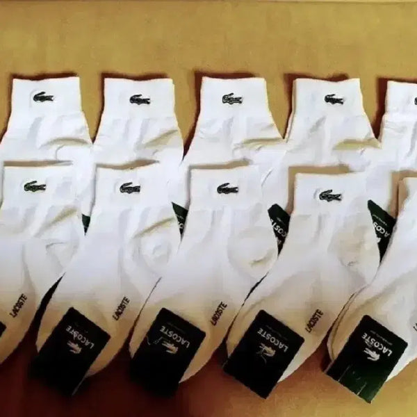 [BUNJANG] Lacoste 12 Pairs Unisex Socks / [무료배송] 12결레 25000원