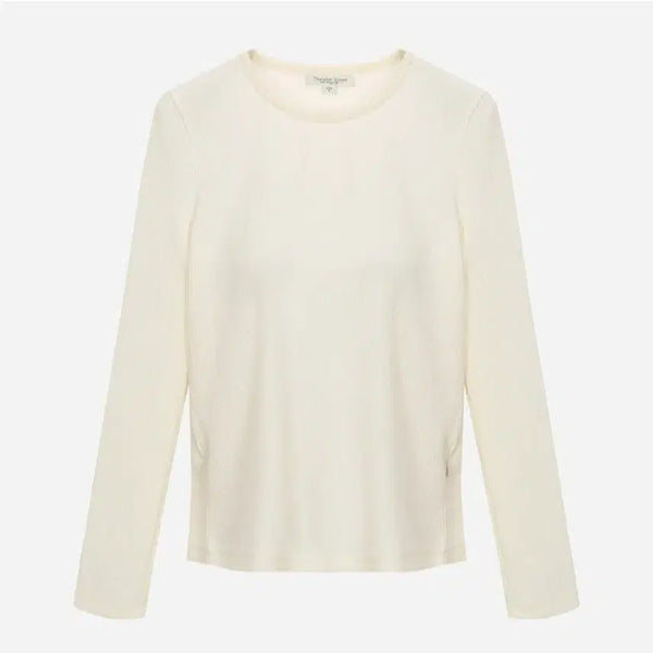 [BUNJANG] Thursday Island Ivory Long Sleeve T-Shirt / Thursday Island 써스데이아일랜드 아이보리 긴팔 티셔츠