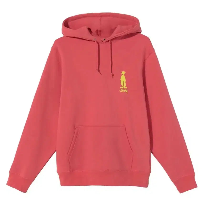 [BUNJANG] Stüssy King Reggae Muffin Hoodie Pink L / 스투시 킹 레게머핀 후드티 핑크 L