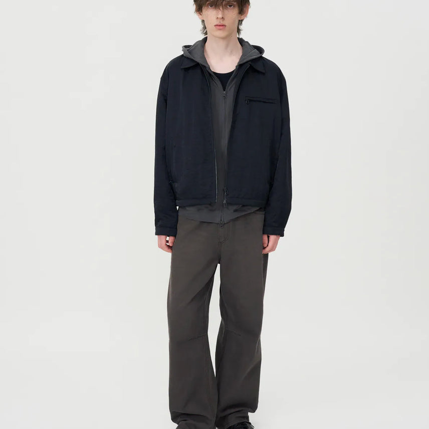 [BUNJANG] Insilence Dart Wide Denim Pants (Brown) - Men's M / [M] 인사일런스 다트 와이드 데님 팬츠 (브라운) m사이즈
