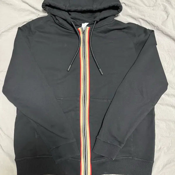 [BUNJANG] Burberry Icon Hooded Zip-Up Jacket Black L / [L] (105) 버버리 아이콘 후드 집업 블랙