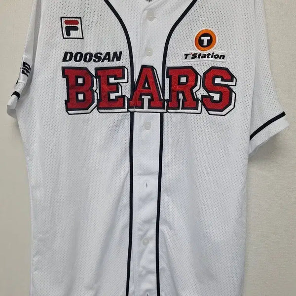 [BUNJANG] Fila Doosan Bears An Jae-seok #3 Baseball Jersey / 휠라 두산베어스 홈유니폼  안재석 3번 유니폼