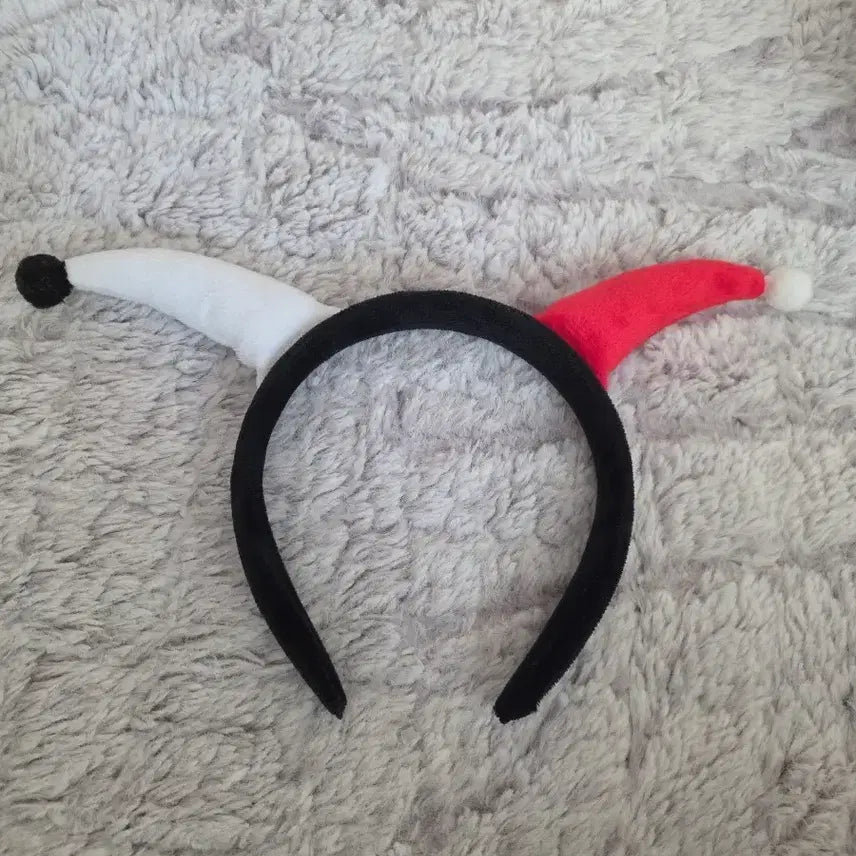 [BUNJANG] Harley Quinn Clown Headband Cosplay Prop / 할리퀸 삐에로 머리띠 코스프레 소품