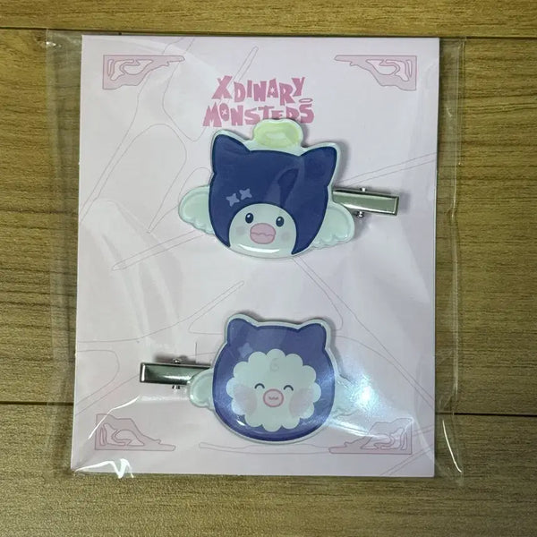 [BUNJANG] XDINARY HEROES XHeros Gaon Jideok Hair Clip / 엑스디너리히어로즈 엑디즈 엑몬즈 헤어클립 헤어핀 가온 지덕