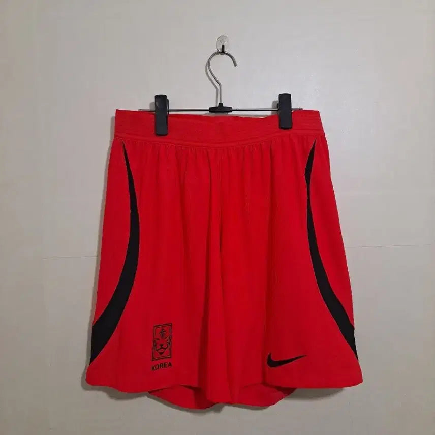 [BUNJANG] Nike South Korea National Football Team Shorts Red L / 나이키 대한민국 축구 반바지 레드 L사이즈