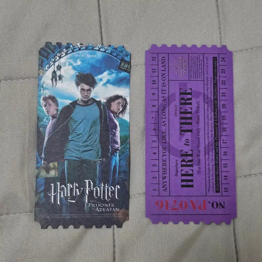 [BUNJANG] Harry Potter and the Prisoner of Azkaban Megabox Original Ticket Bundle Set / 해리포터와 아즈카반의죄수 메가박스 오리지널티켓 오티 일괄