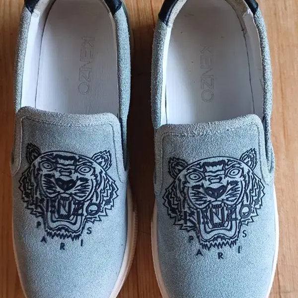 [BUNJANG] Kenzo Tiger K-Skate Slip-on Sneakers / 겐조 타이거 K-스케이트 슬립온 230mm