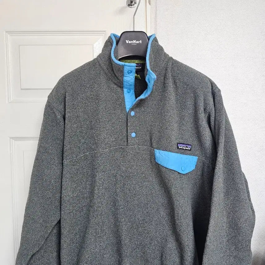 [BUNJANG] Patagonia Synchilla Fleece Jacket Nickel Grey Blue / 파타고니아 신칠라 M 니켈 그레이 블루
