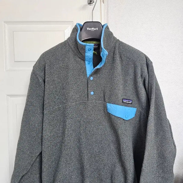 [BUNJANG] Patagonia Synchilla Fleece Jacket Nickel Grey Blue / 파타고니아 신칠라 M 니켈 그레이 블루