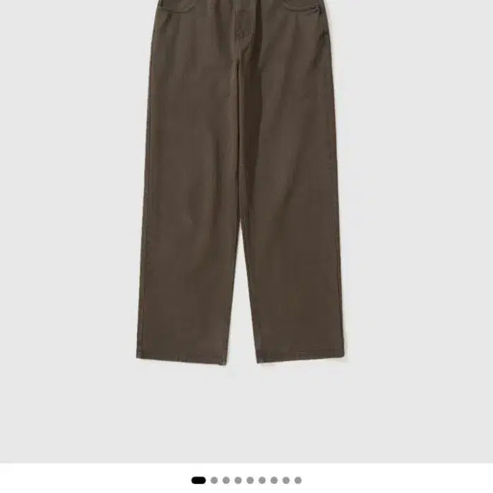 [BUNJANG] My library 104 Garment Dyed Pants Brown L / 마이라이브러리 104 팬츠 브라운 7수 L
