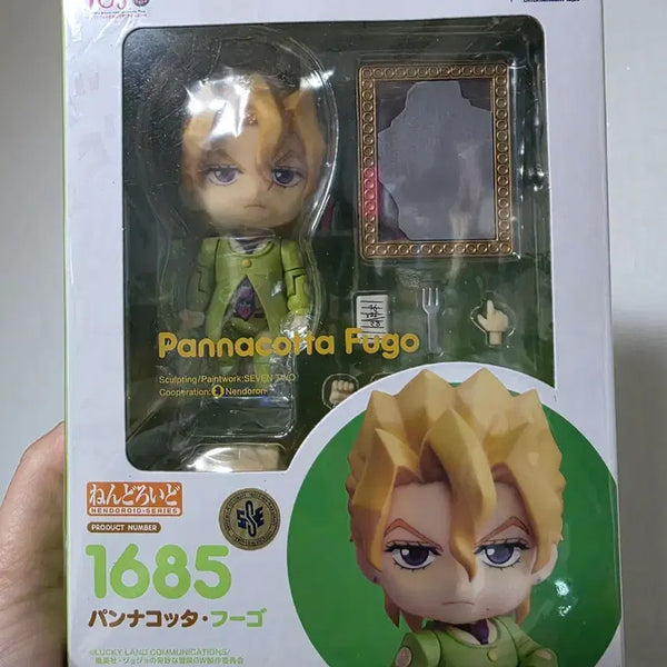[BUNJANG] Nendoroid 1685 JoJo's Bizarre Adventure: Golden Wind Pannacotta Fugo Action Figure / 넨도로이드 1685 죠죠의 기묘한 모험 :황금의 바람 판나코타 푸고