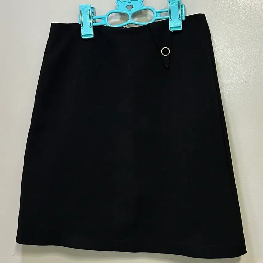 [BUNJANG] Black H-Line Mini Skirt / 블랙 H라인 미니스커트