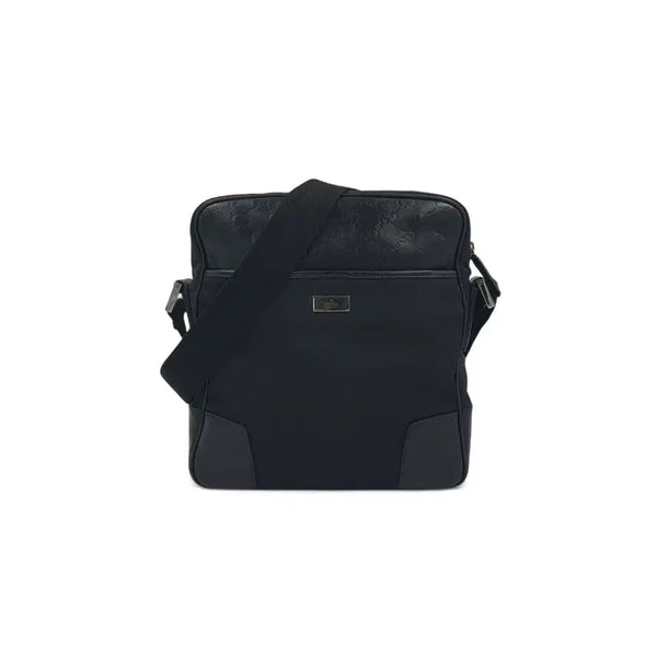 [BUNJANG] Gucci GG Supreme Black Messenger Bag / 구찌 GG 수프림 블랙 메신저백 크로스백 숄더백