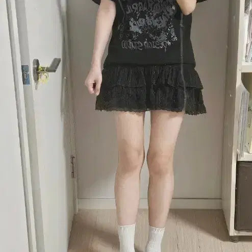 [BUNJANG] Crank Mini Skirt / 크랭크 스커트