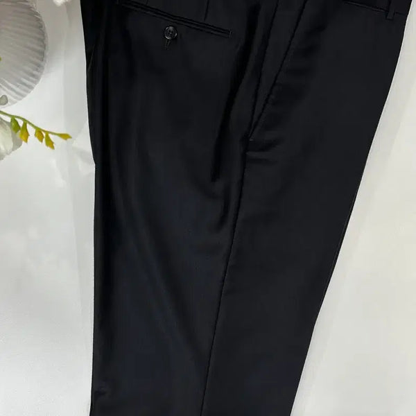 [BUNJANG] Zegna Wool Trousers Slacks Dark Navy / 제냐 울팬츠 슬랙스 다크네이비 팬츠