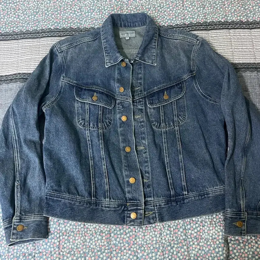 [BUNJANG] Boogie Holiday Denim Jacket L / 부기홀리데이 데님자켓 L