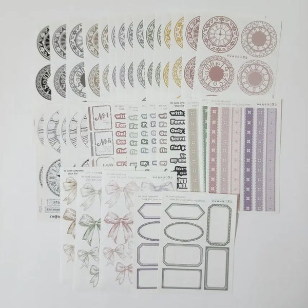 [BUNJANG] Kkang's Crafty Corner Scrapbooking Sticker Set / 까꽁이의꼼지락 다꾸템