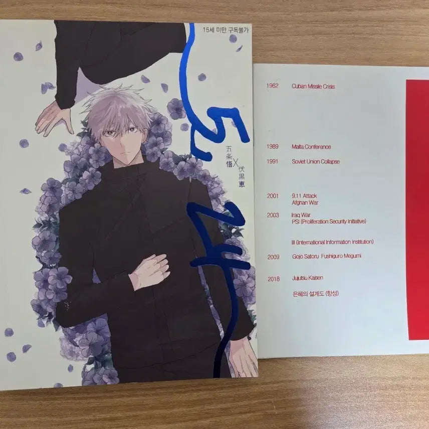 [BUNJANG] Jujutsu Kaisen Gojo x Geto Manga & Novel Bundle / 주술회전 고죠후시 회지 일괄