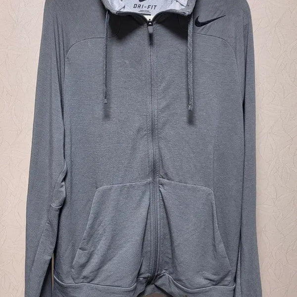 [BUNJANG] Nike Hooded Zip-Up Sweatshirt XL Gray / 나이키 후드집업 105
