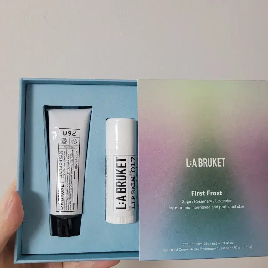 [BUNJANG] Labucqert Lip Balm + Hand Cream Set / [새상품) 정가 54000원 라부르켓 립 밤 + 핸드크림 SET