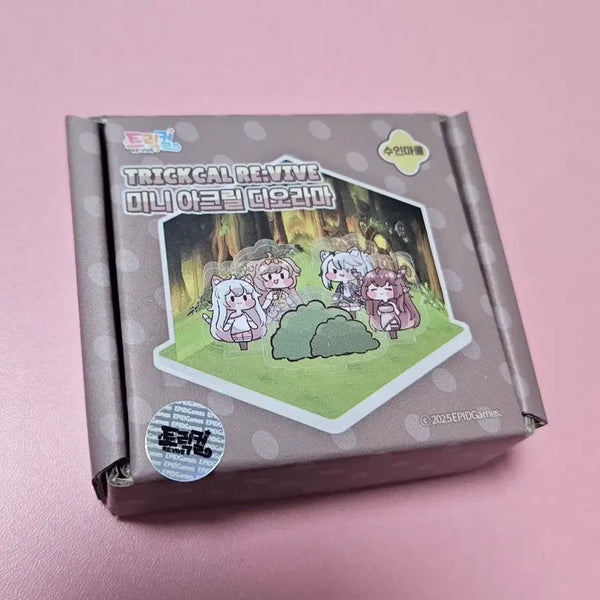 [BUNJANG] Trickcal Mini Acrylic Diorama (Animal Village) / 트릭컬 미니아크릴 디오라마 (수인마을)