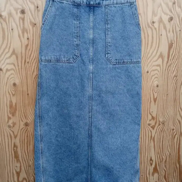 [BUNJANG] The Cashmere Vintage Denim Skirt / 더 케시미어 the CASHMERE 빅 포켓 빈티지 데님 스커트