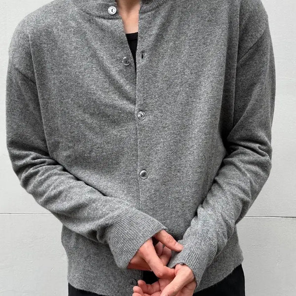 [BUNJANG] Waveness Double Round Cardigan / [새상품] 웨이비니스 더블 라운드 가디건