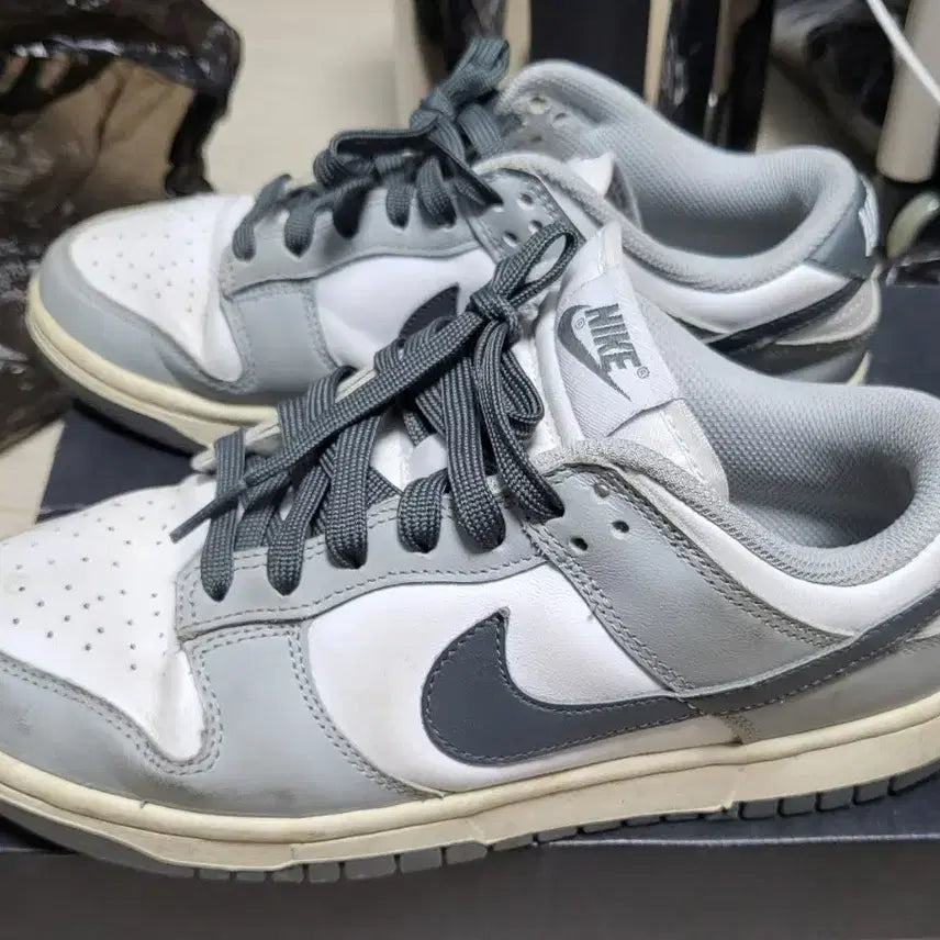 [BUNJANG] Nike Dunk Low Grey US 6.5 / 나이키 덩크 로우 그레이 245mm 상태좋음