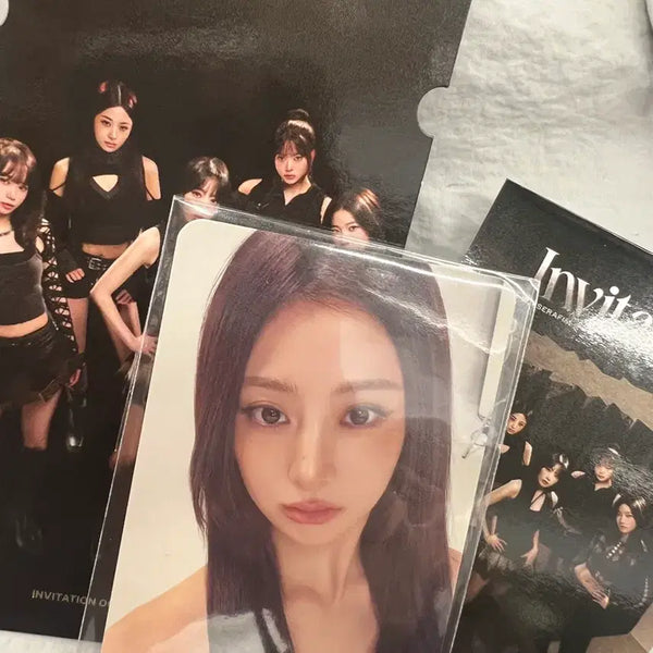 [BUNJANG] LE SSERAFIM Huh Yunjin POB Photocard Invitation Concert / 르세라핌 VR 영화 윤진 특전 포카 인비테이션 콘서트 허윤진